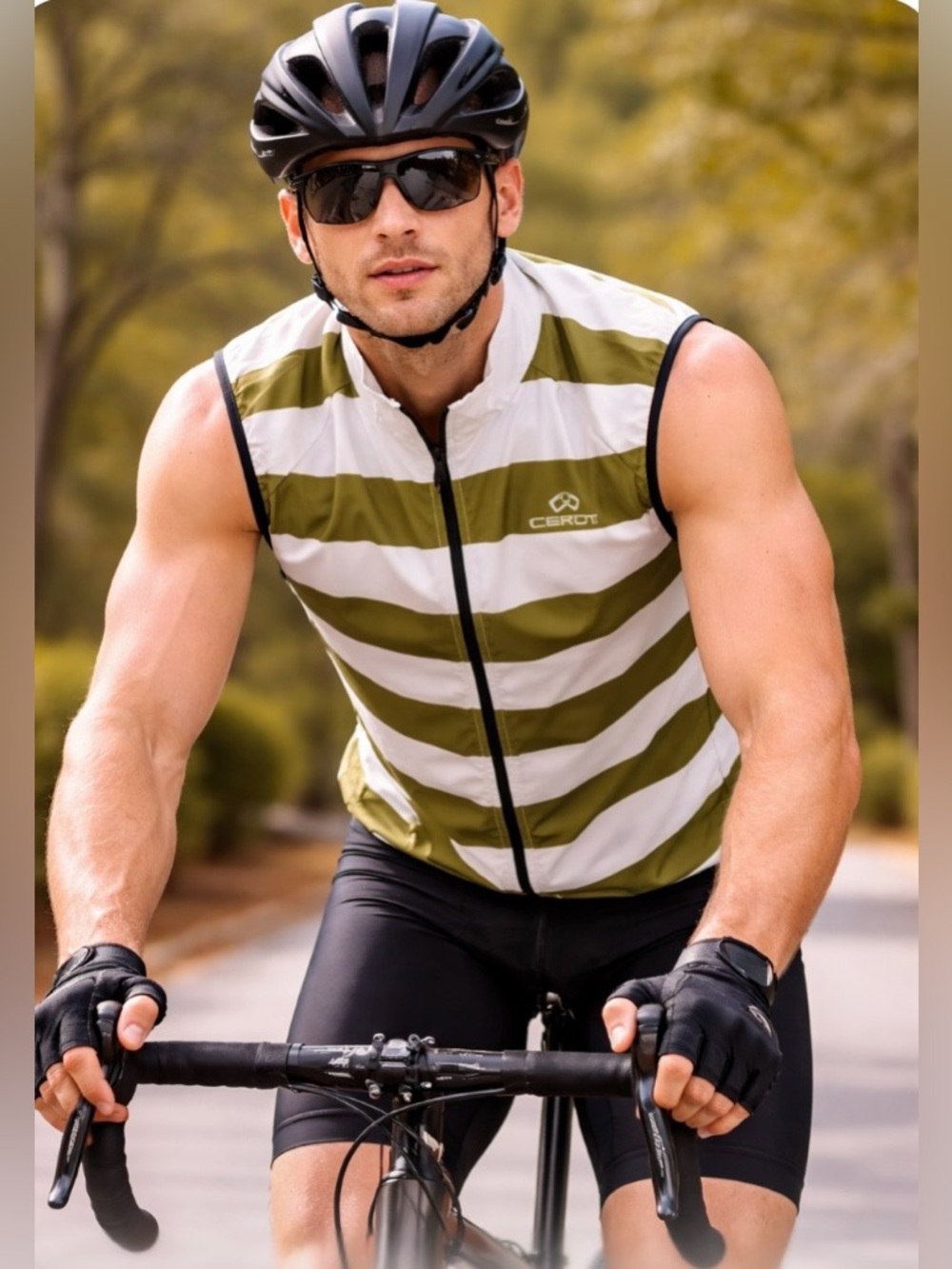 CEROTIPOLAR Coolweave Relective 3 Cargo Pocket Cycling/Running/Sport Vest NWT